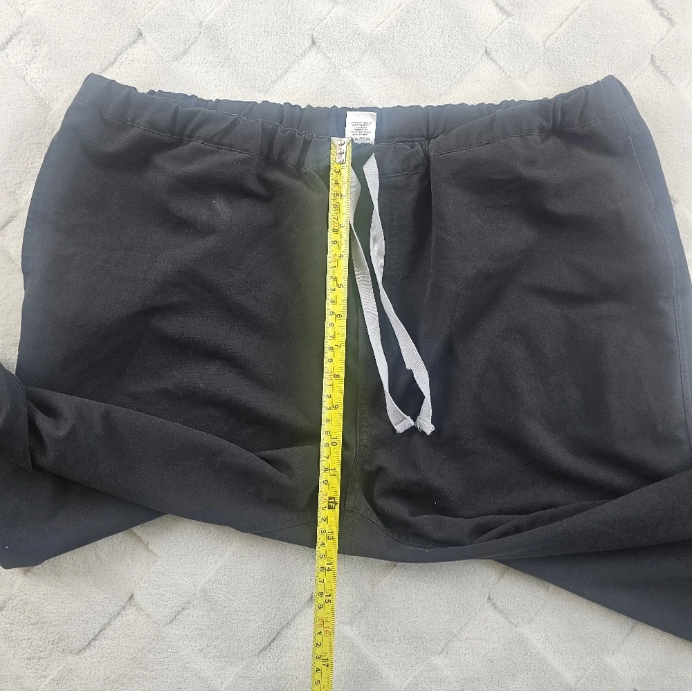 Figs Pisco Basic Scrub Pants Mens Extra Large Black Medical Nurse Wear